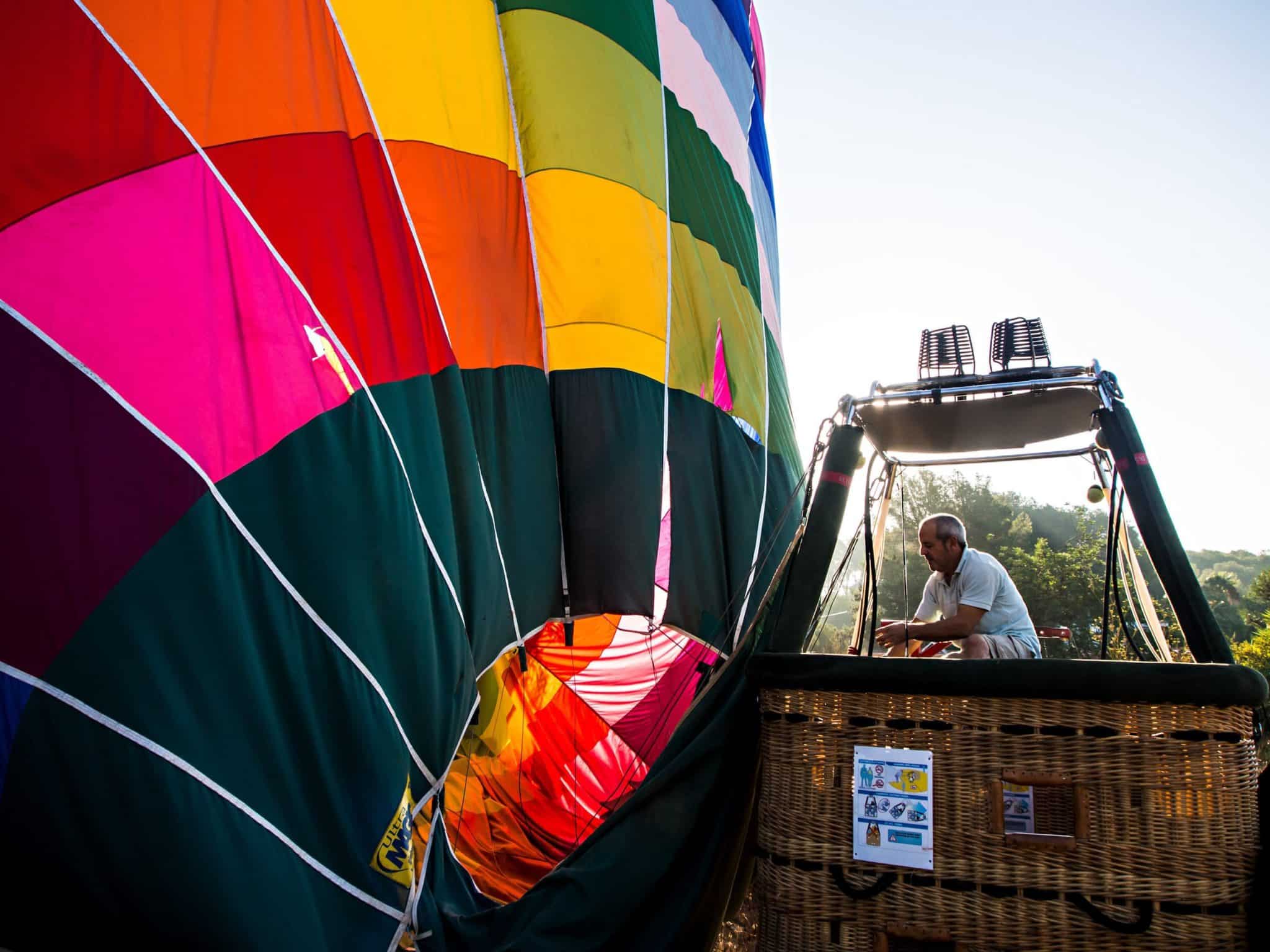 balloon ride Ibiza